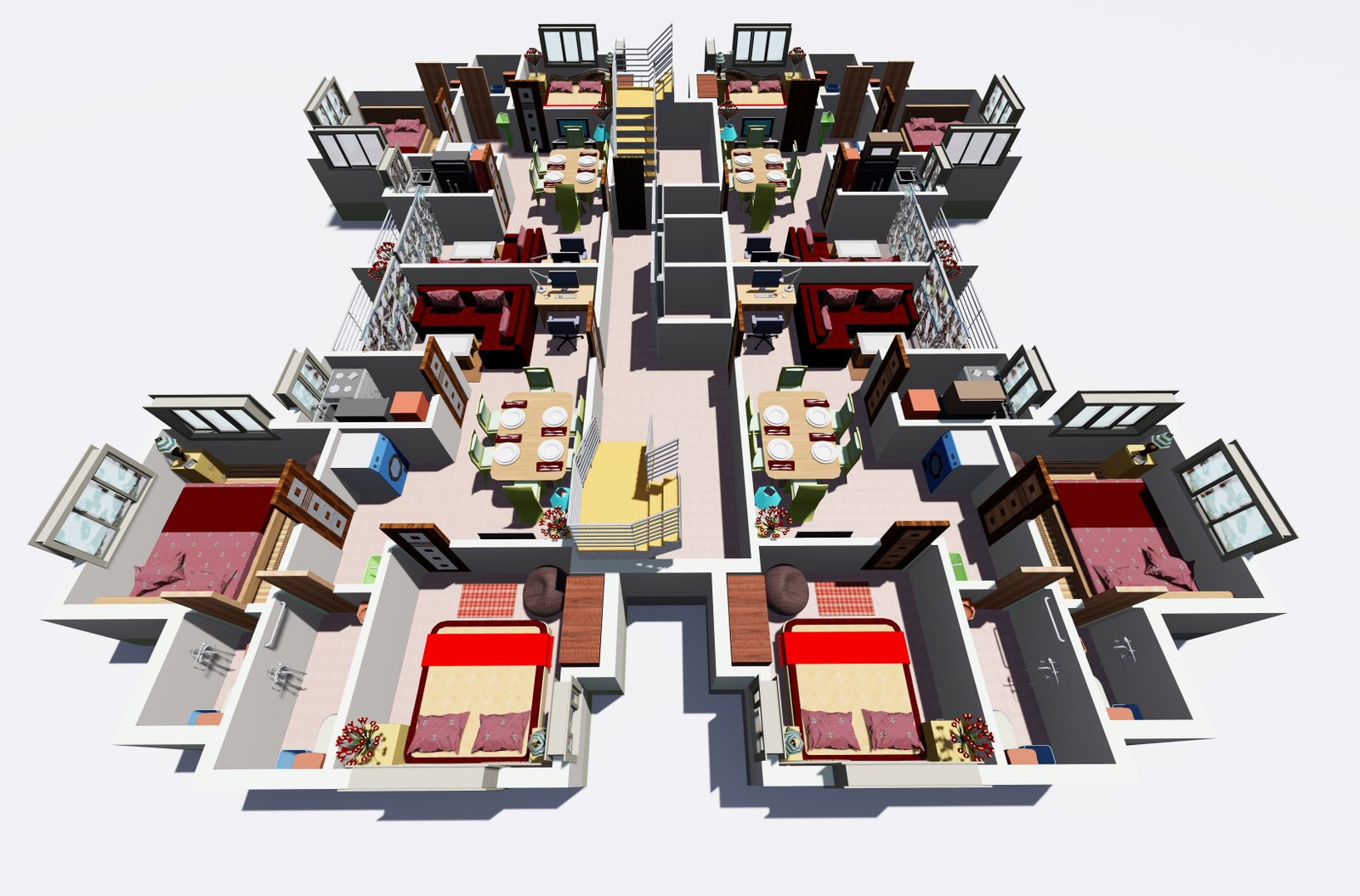 Project Master Layout Plan Map